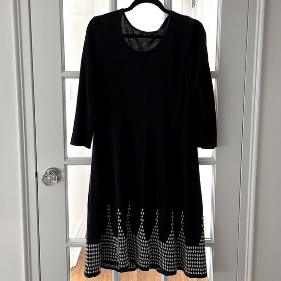 Nine West Black A-Line Dress - Picture 1 of 4